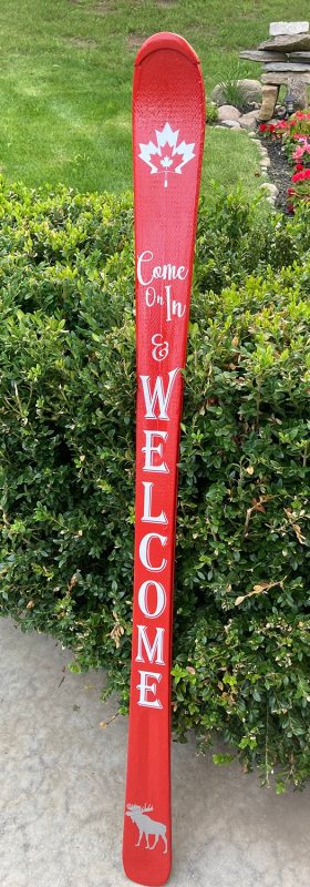 KickFlip Creations Handmade Personalized Welcome Signs