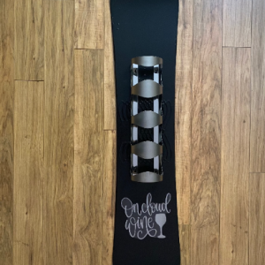 KickFlip Creations Wall Mounted Wine Racks Personalized